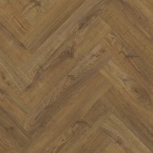 ПВХ плитка для пола Quick-Step Vinyl Flex Herringbone (классическая елка) Коричневый осенний дуб (Fall oak brown) коллекция Pristine SGHBC20334