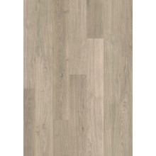 Ламинат Quick-Step Доска дубовая светло-серая лакированная коллекция Perspective Wood PW1304