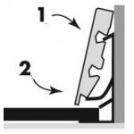 Крепёж для стандартного плинтуса Quick-Step Clips QSCLIPSKME7080A(для ламината толщиной 7-8 мм)